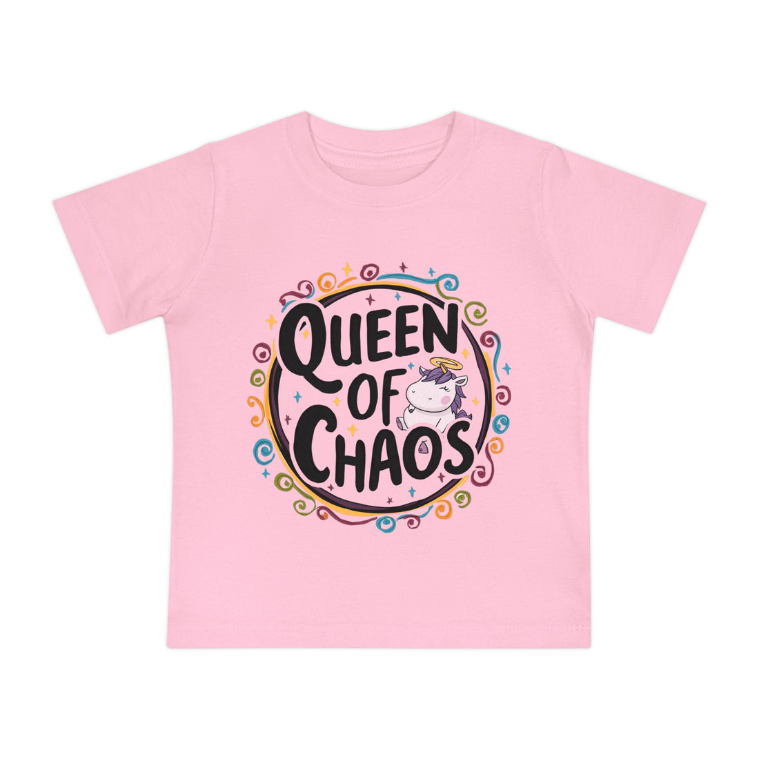 "Queen of chaos" Baby Short Sleeve T-Shirt