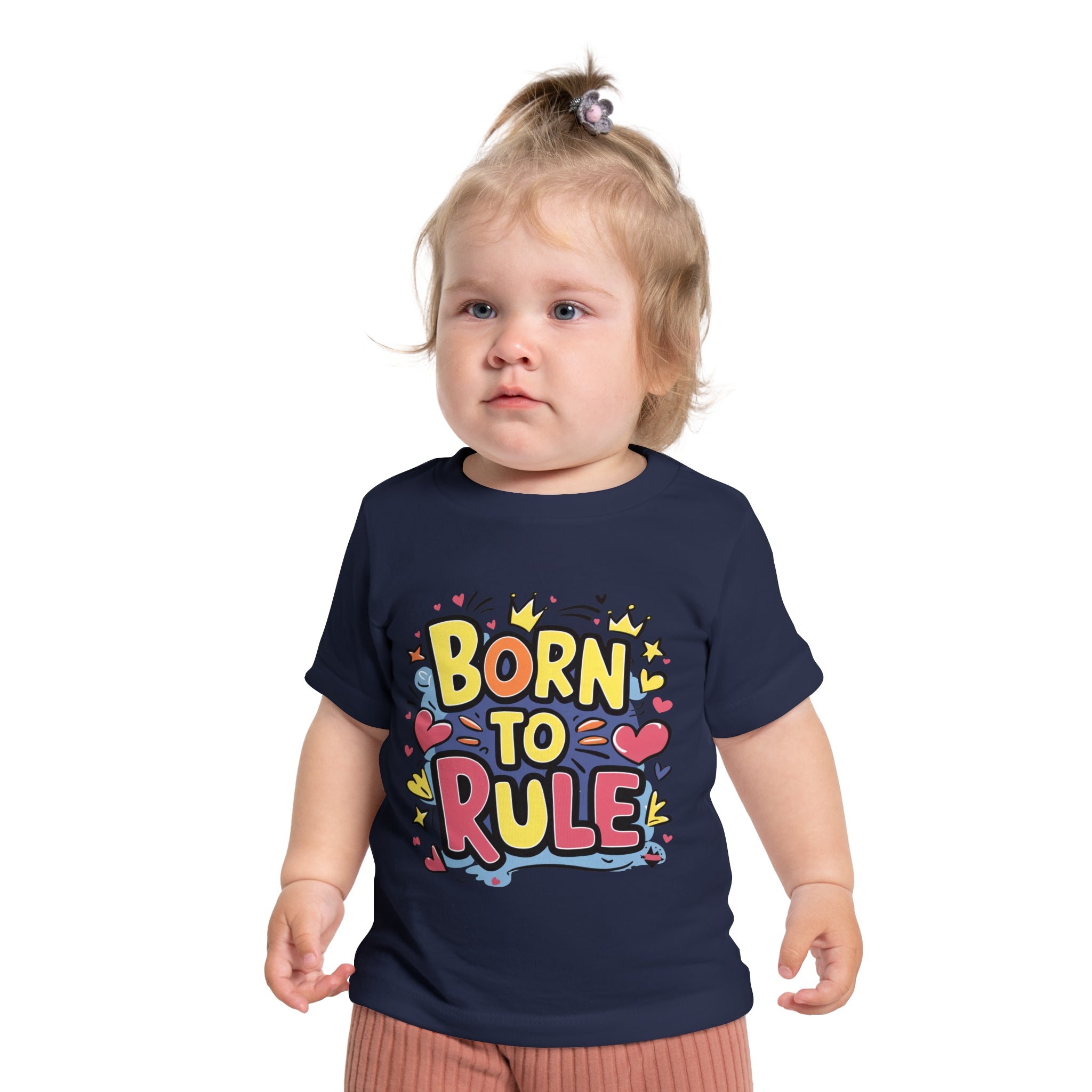 "Born to rule" Baby Short Sleeve T-Shirt