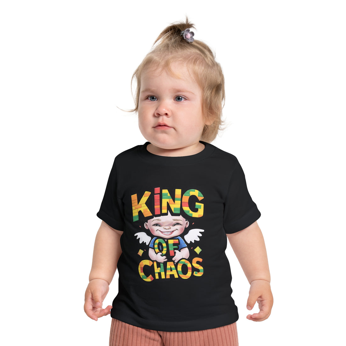 "King of chaos" Baby Short Sleeve T-Shirt