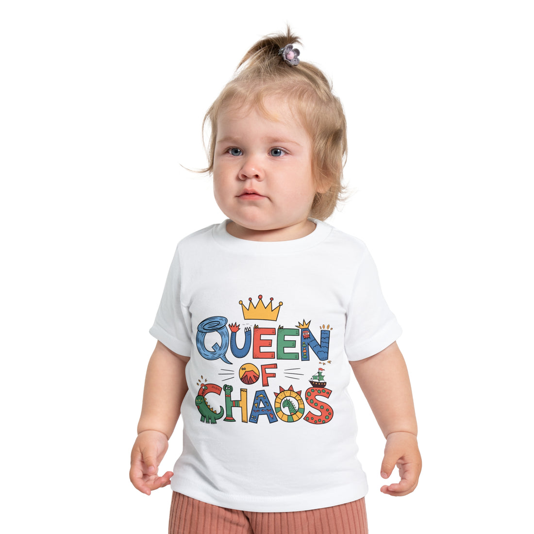 "Queen of chaos" Baby Short Sleeve T-Shirt