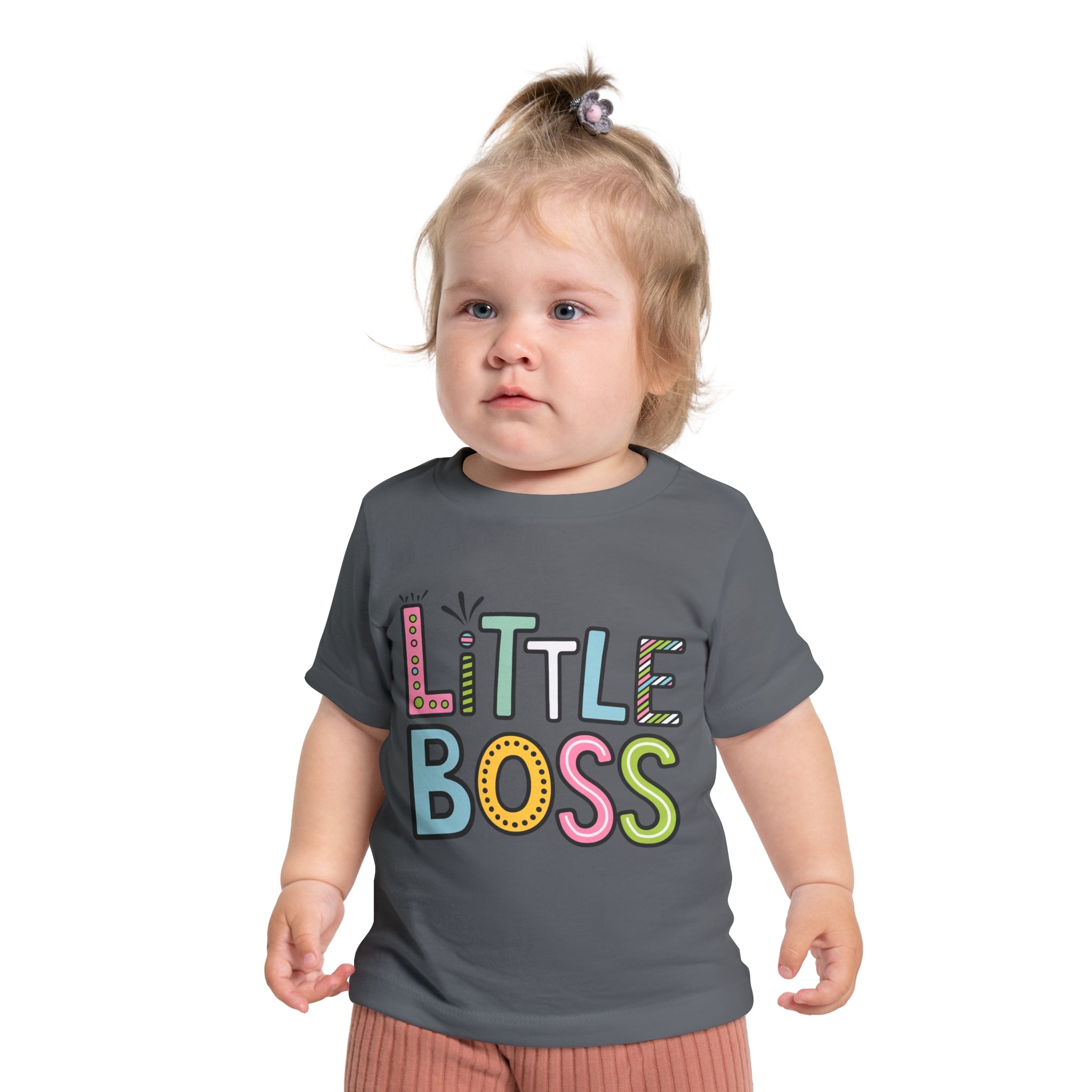 "Little boss" Baby Short Sleeve T-Shirt