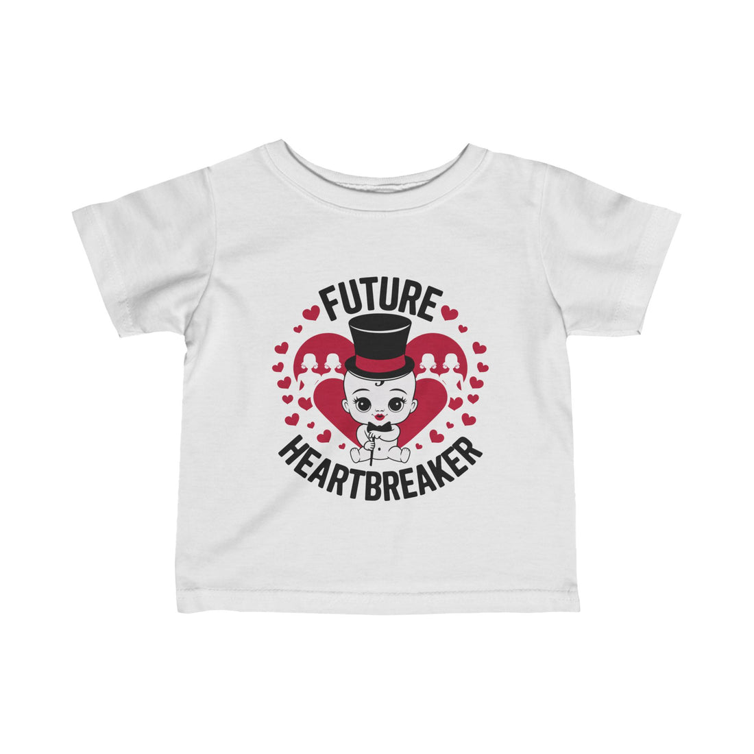 "Future heartbraker" Infant Fine Jersey Tee