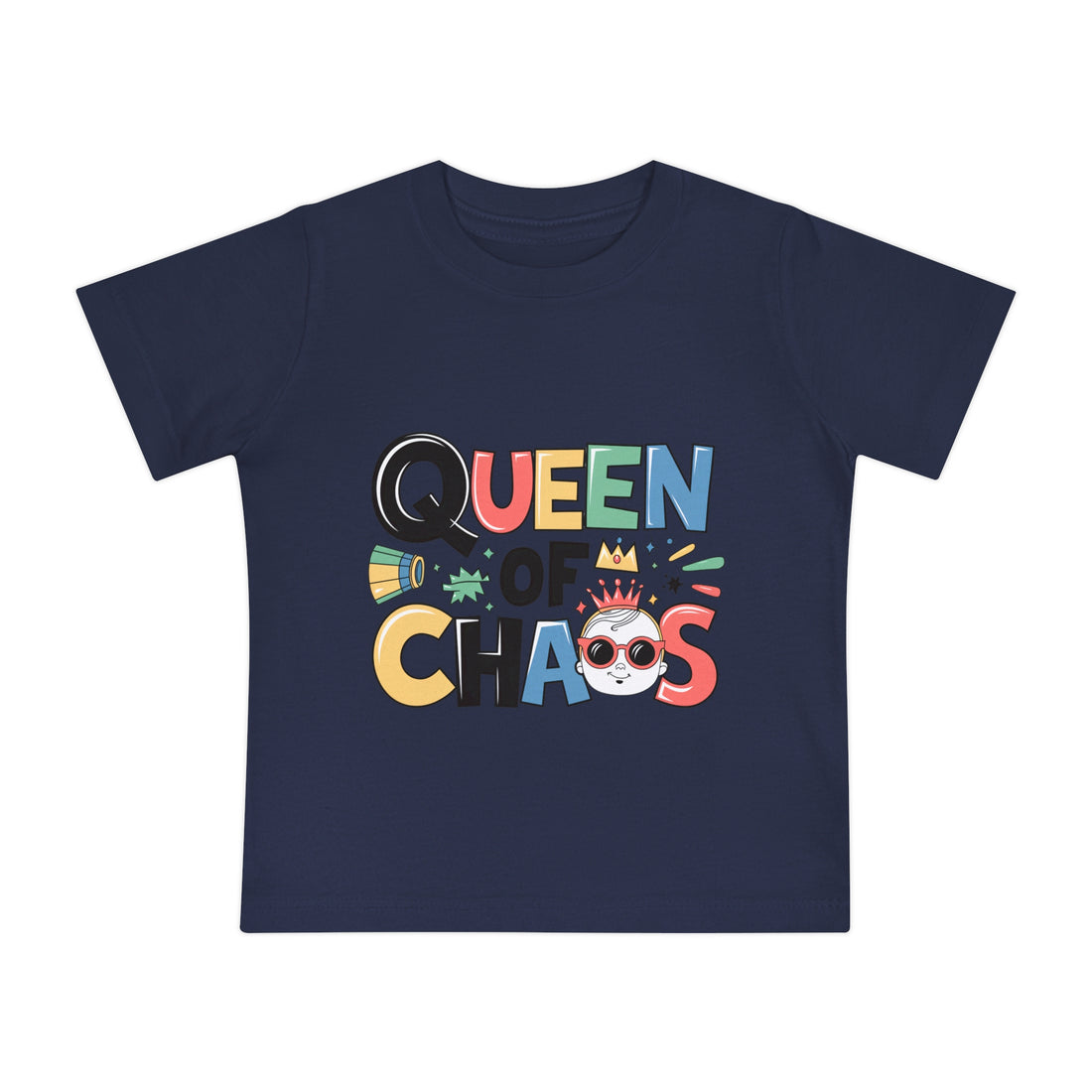 "Queen of chaos" Baby Short Sleeve T-Shirt