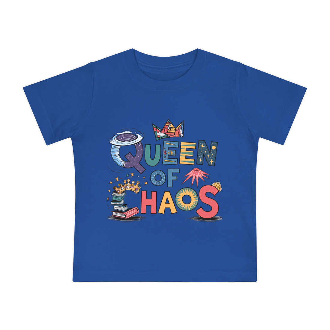 "Queen of chaos" Baby Short Sleeve T-Shirt