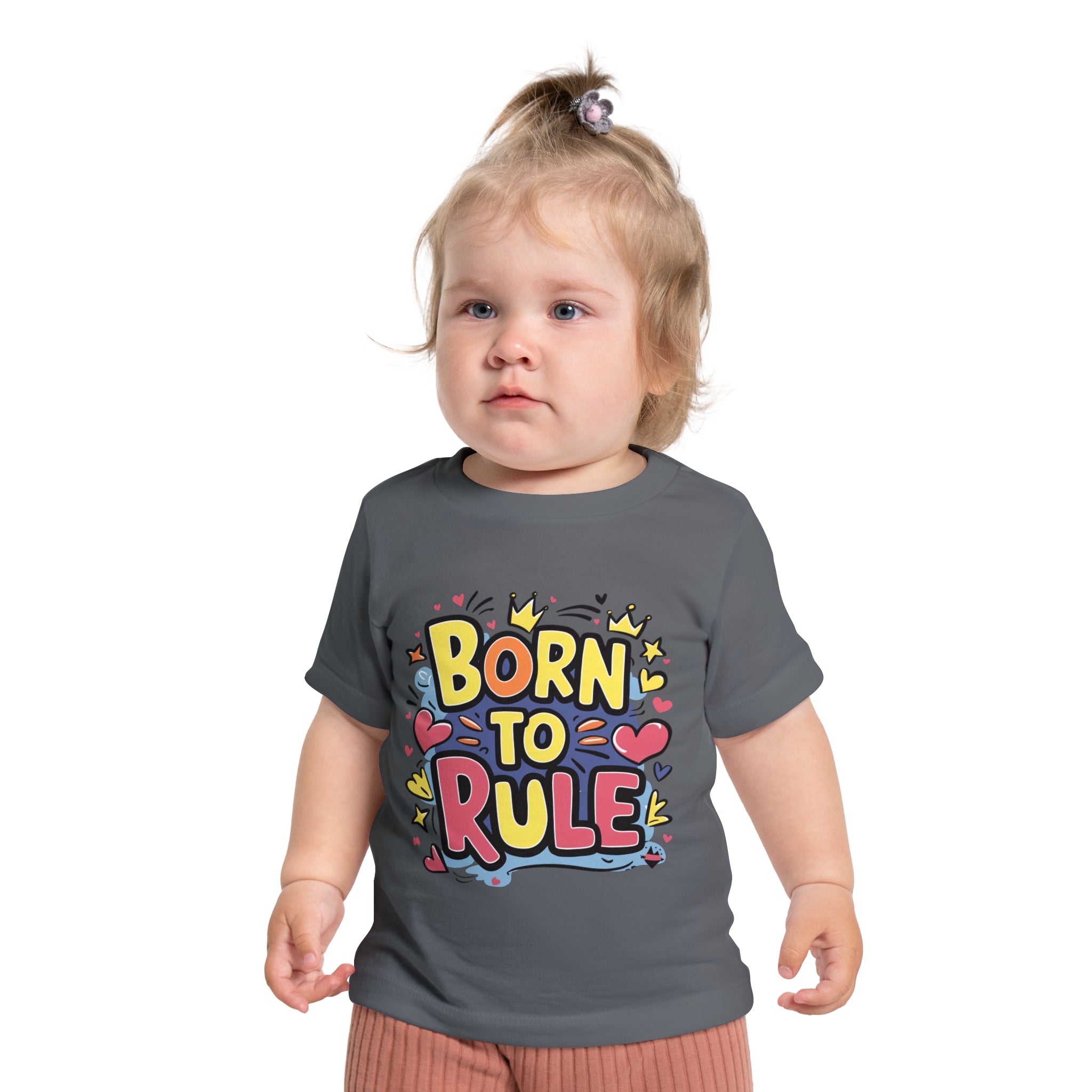 "Born to rule" Baby Short Sleeve T-Shirt