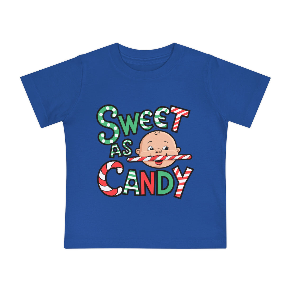 "Sweet as candy" Baby Short Sleeve T-Shirt