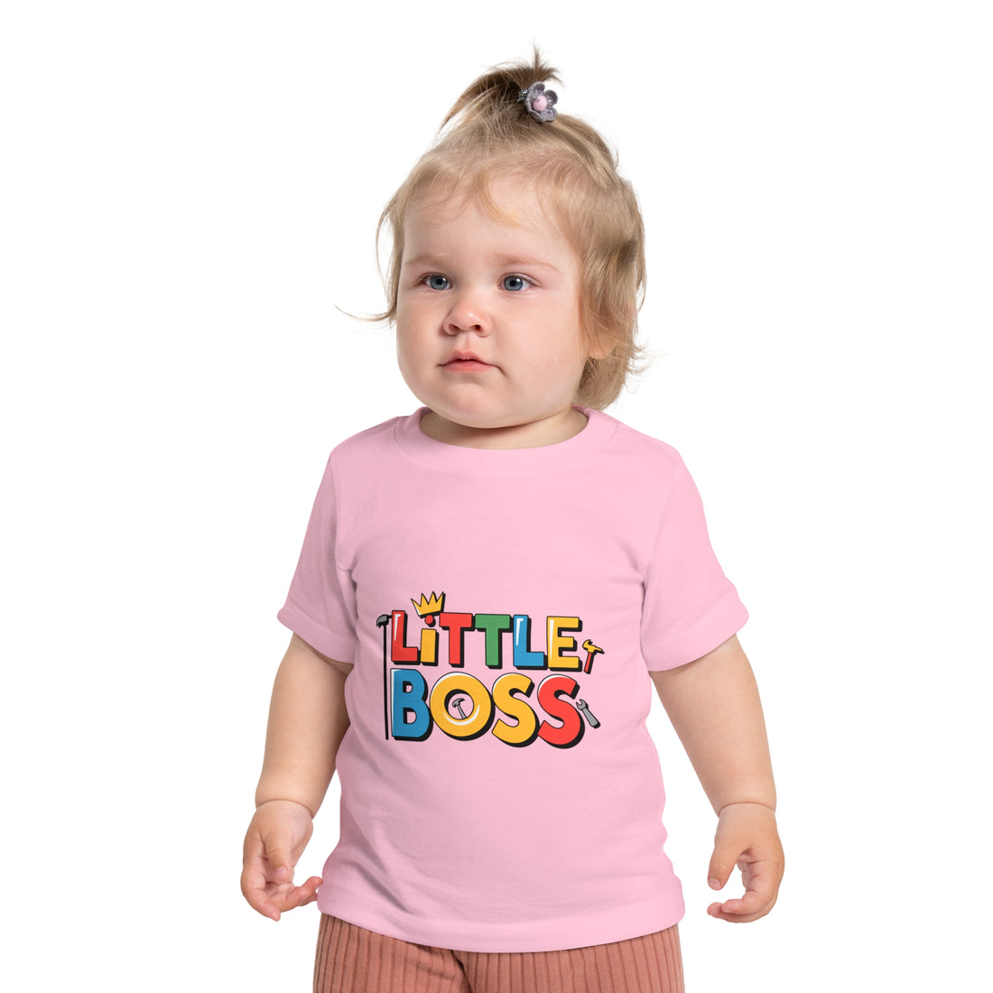 "Little boss" Baby Short Sleeve T-Shirt