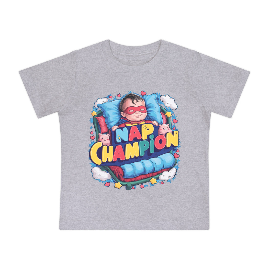 "Nap champion" Baby Short Sleeve T-Shirt