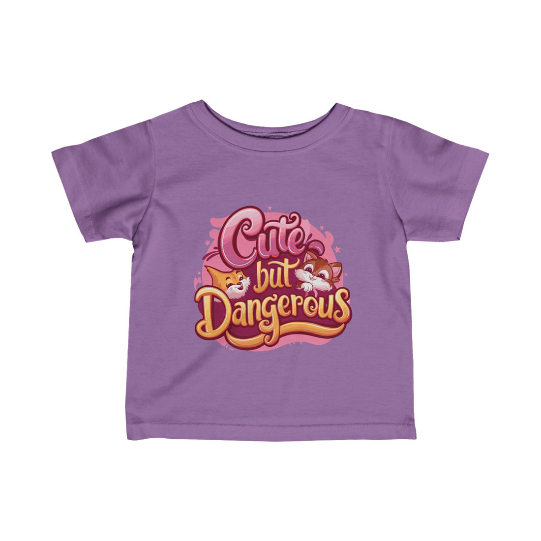 "Cute but dangerous" Infant Fine Jersey Tee