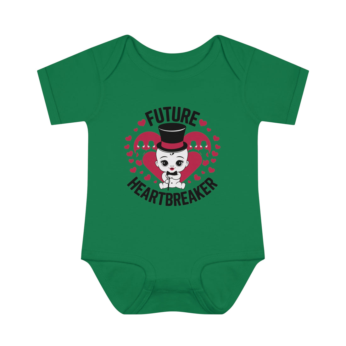 "Future heartbreaker" Infant Baby Rib Bodysuit