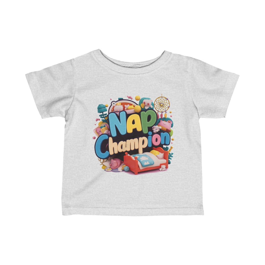 "Nap champion" Infant Fine Jersey Tee