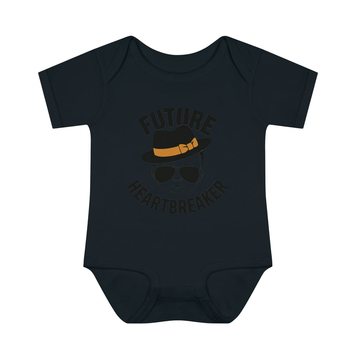 "Future heartbreaker" Infant Baby Rib Bodysuit