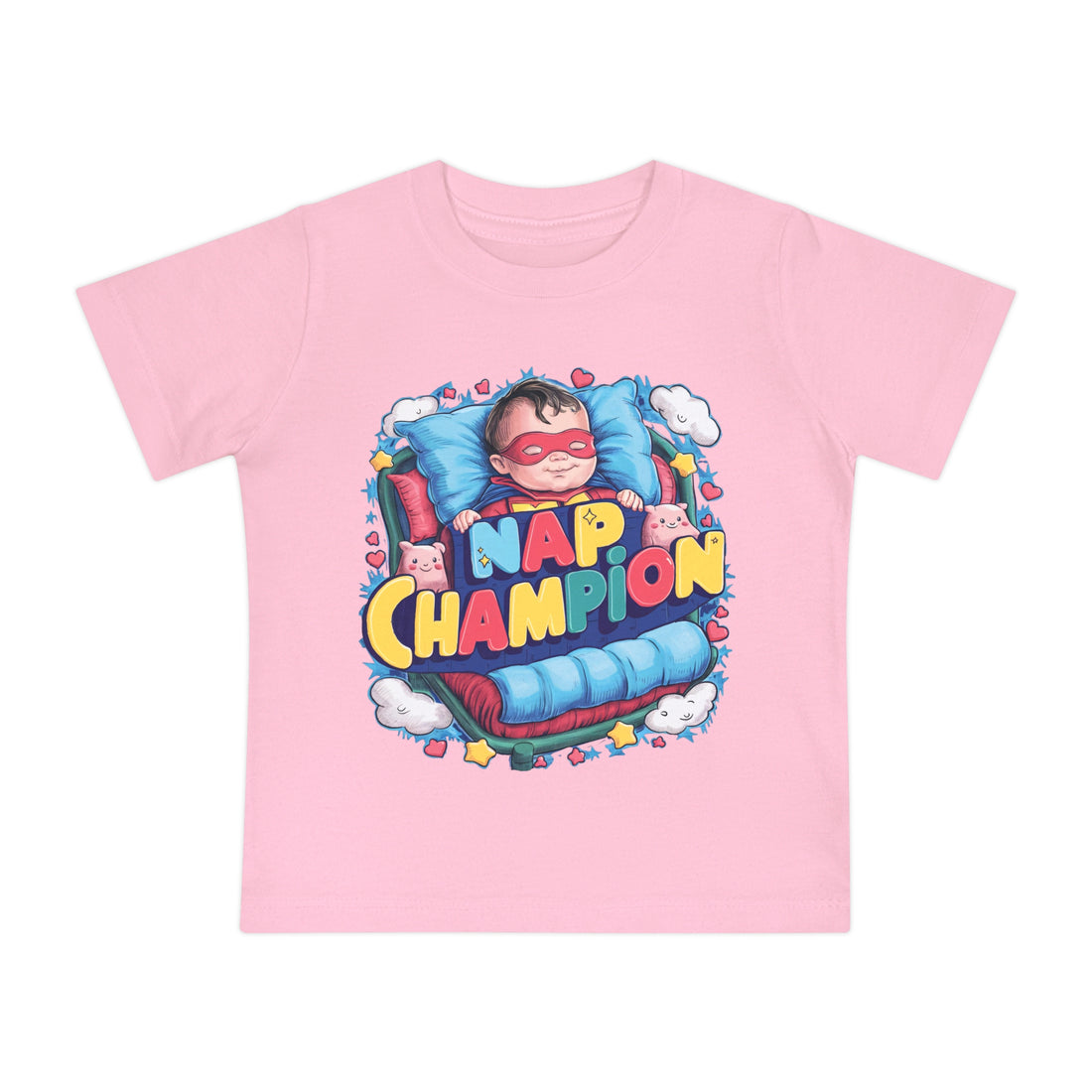 "Nap champion" Baby Short Sleeve T-Shirt