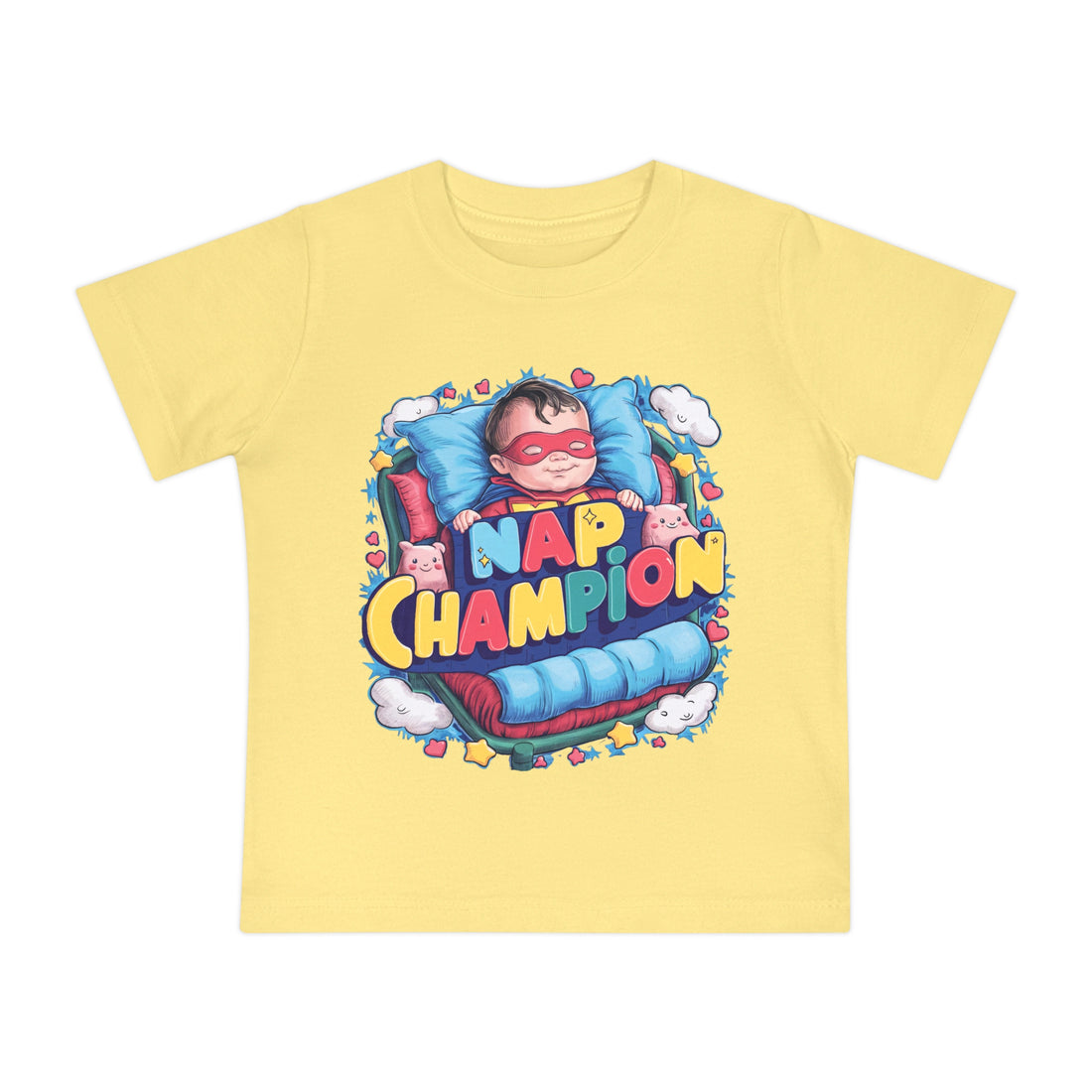 "Nap champion" Baby Short Sleeve T-Shirt