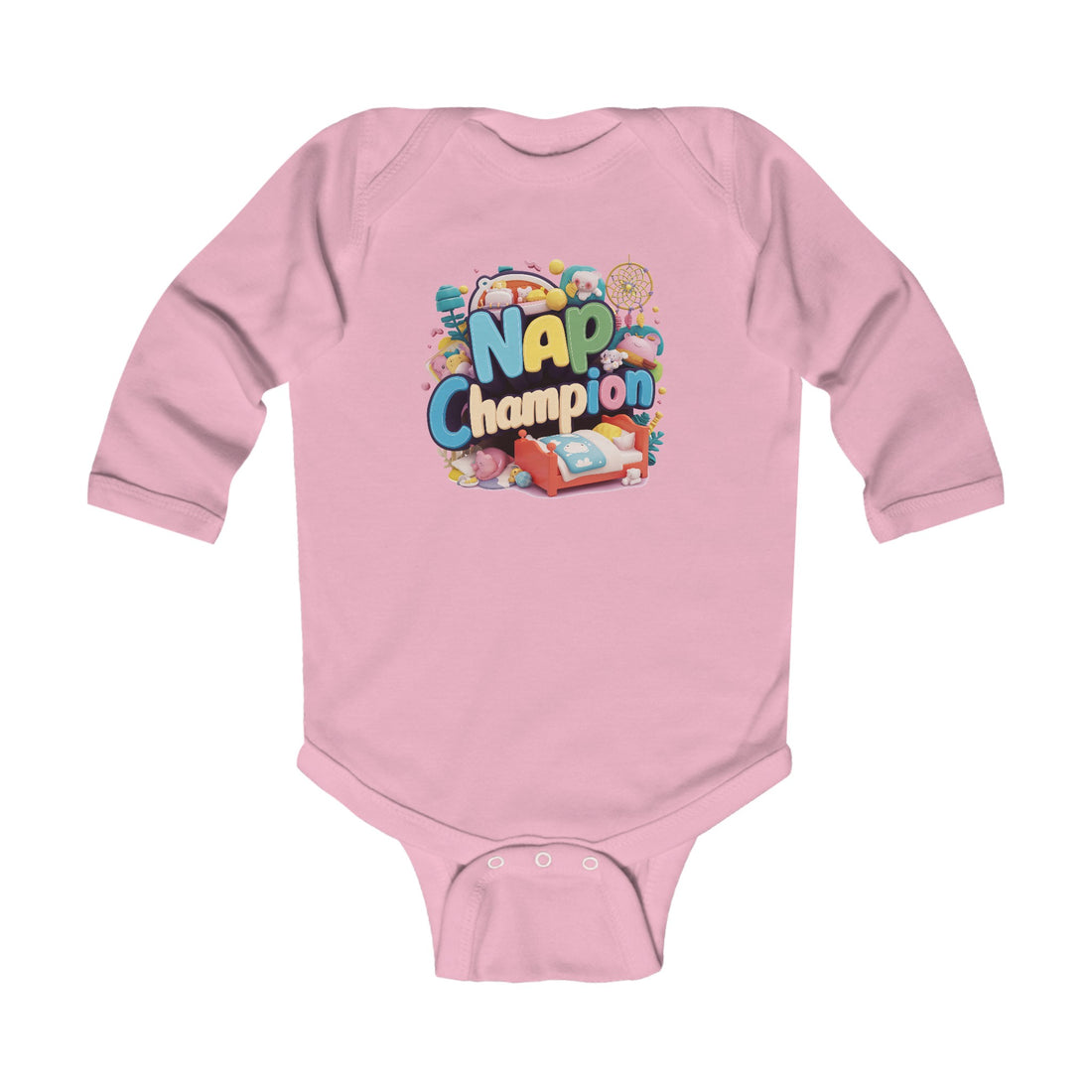 "Nap champion" Infant Long Sleeve Bodysuit