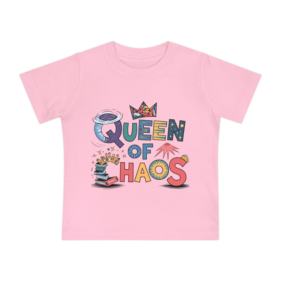 "Queen of chaos" Baby Short Sleeve T-Shirt