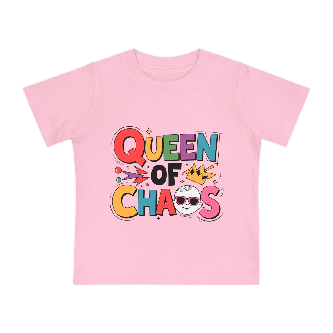 "Queen of chaos" Baby Short Sleeve T-Shirt