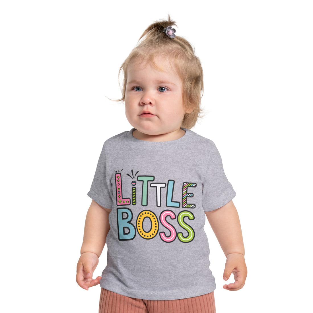 "Little boss" Baby Short Sleeve T-Shirt