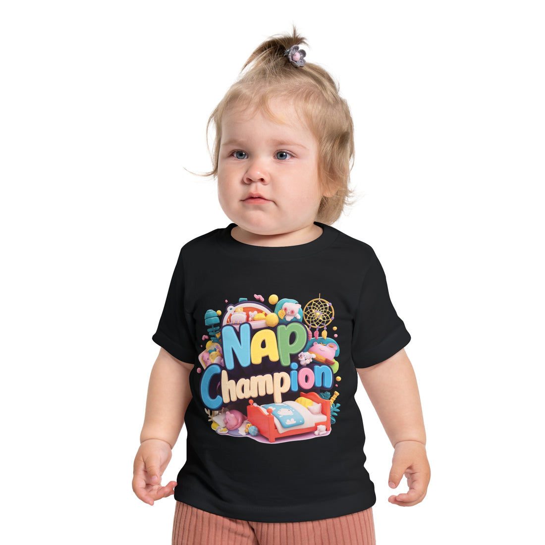 "Nap champion" Baby Short Sleeve T-Shirt