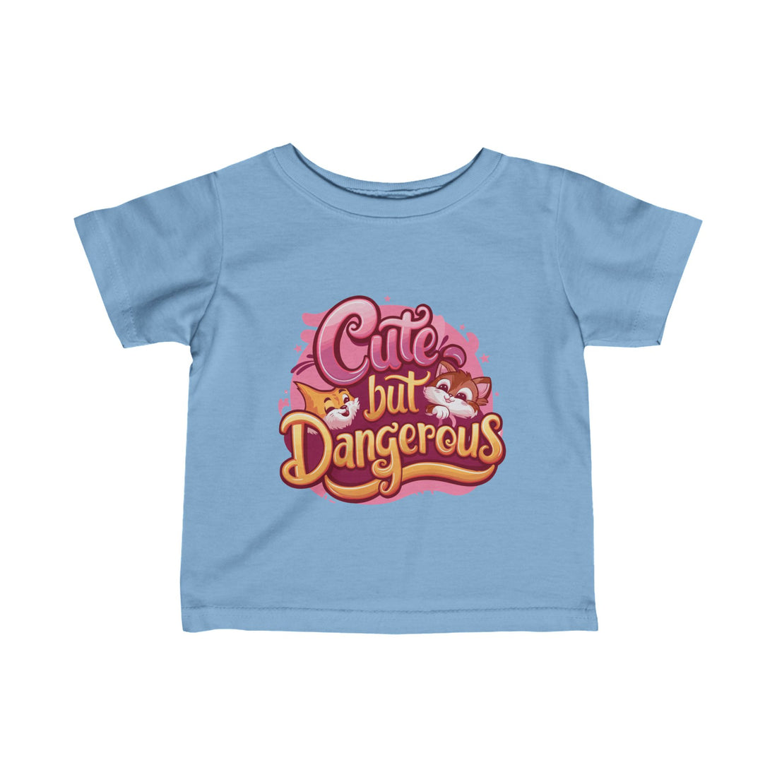 "Cute but dangerous" Infant Fine Jersey Tee