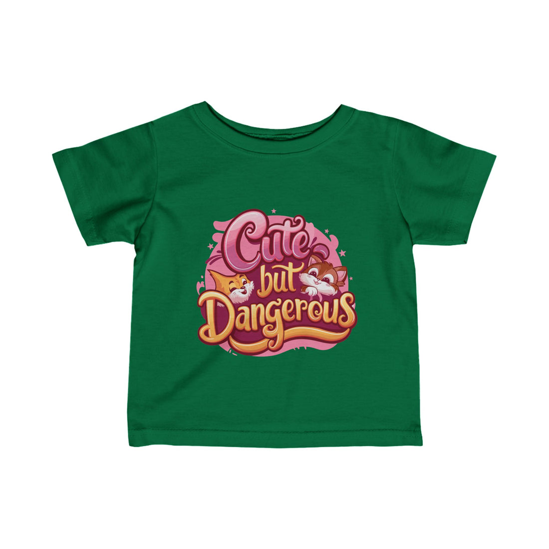 "Cute but dangerous" Infant Fine Jersey Tee