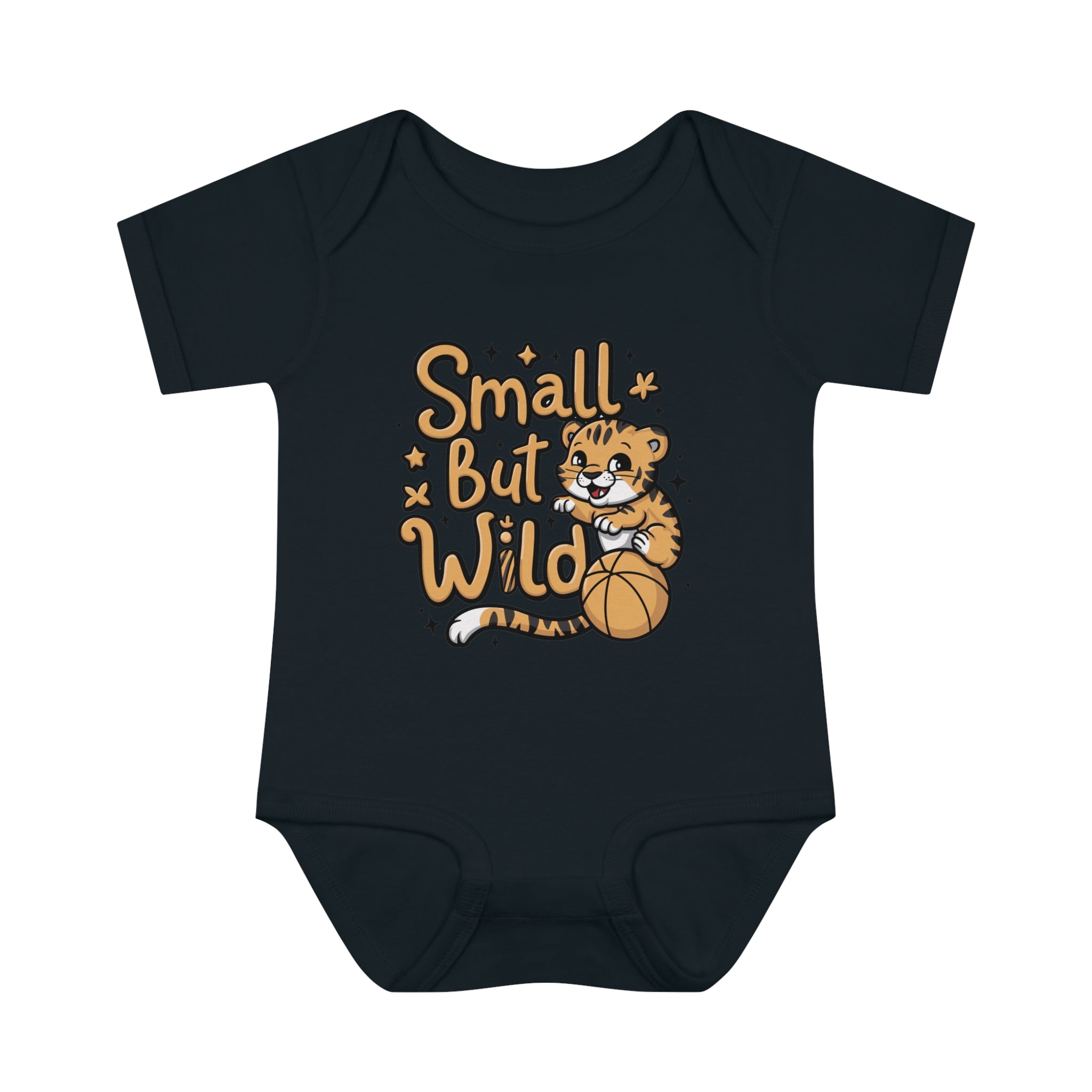 "Small but wild" Infant Baby Rib Bodysuit