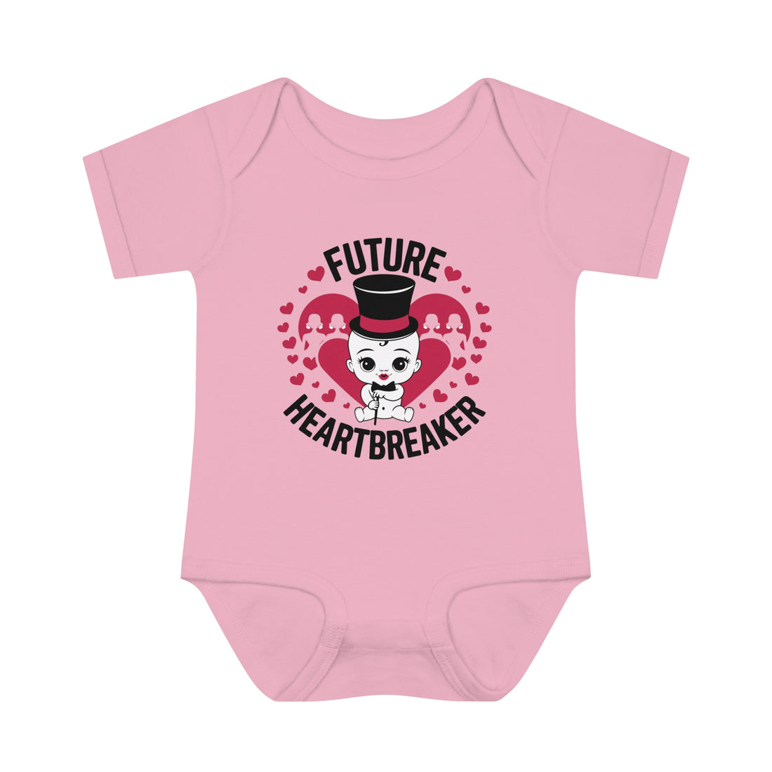 "Future heartbreaker" Infant Baby Rib Bodysuit