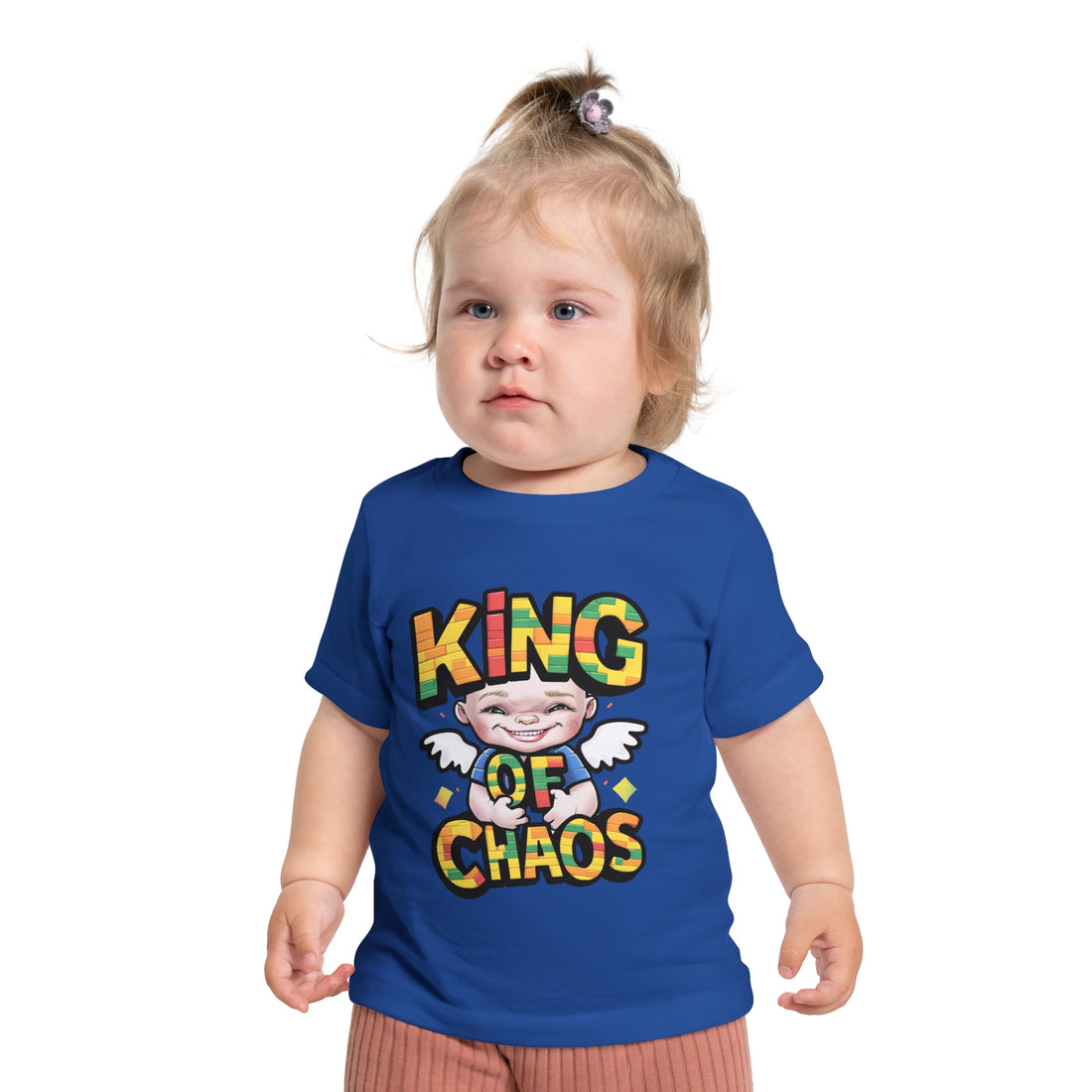 "King of chaos" Baby Short Sleeve T-Shirt