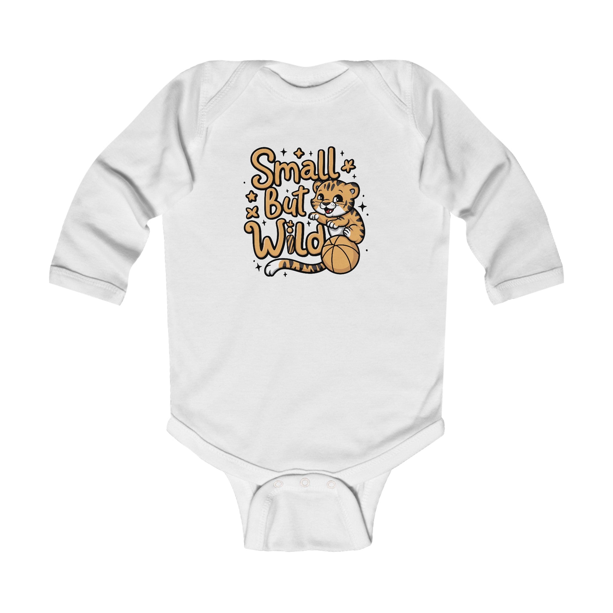 "Small but wild" Infant Long Sleeve Bodysuit