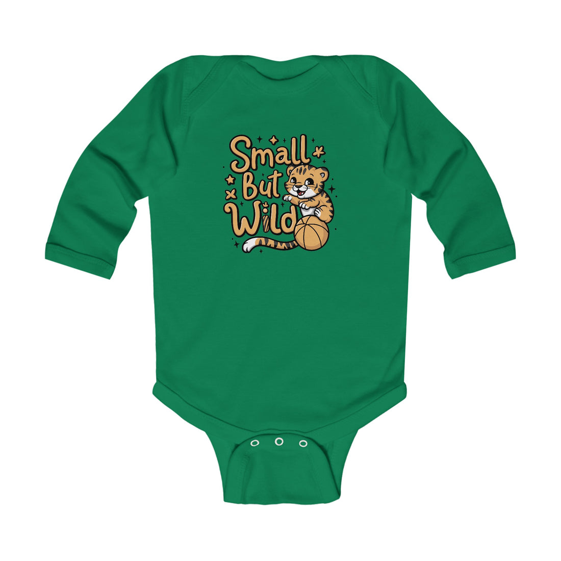 "Small but wild" Infant Long Sleeve Bodysuit