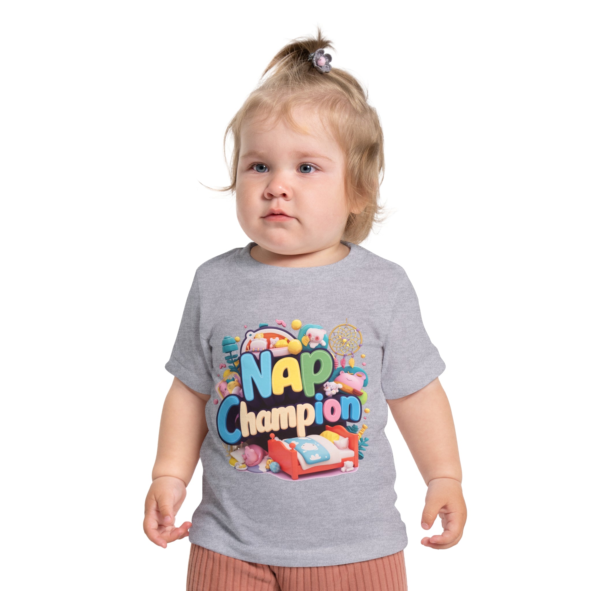 "Nap champion" Baby Short Sleeve T-Shirt