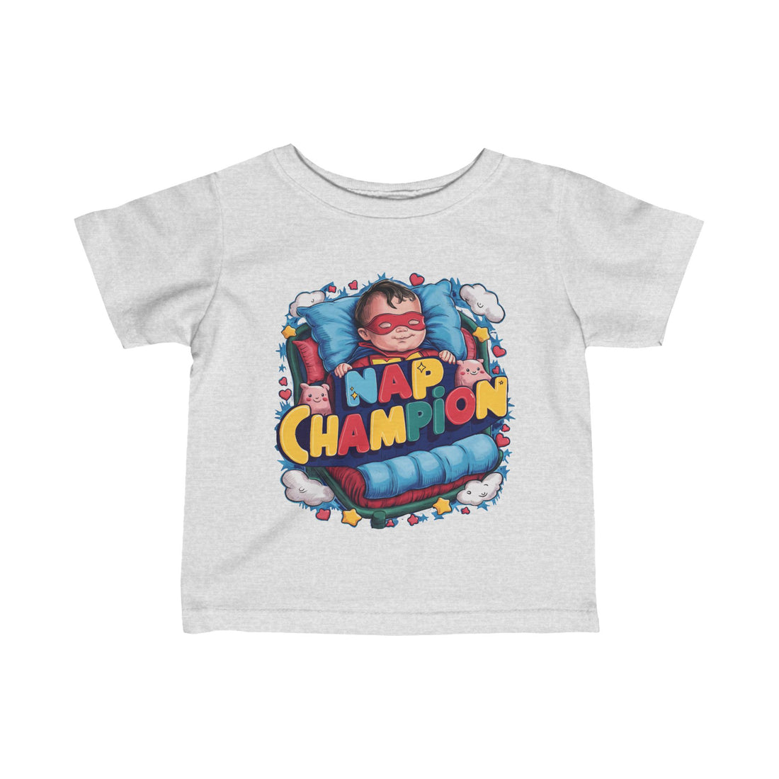 "Nap champion" Infant Fine Jersey Tee