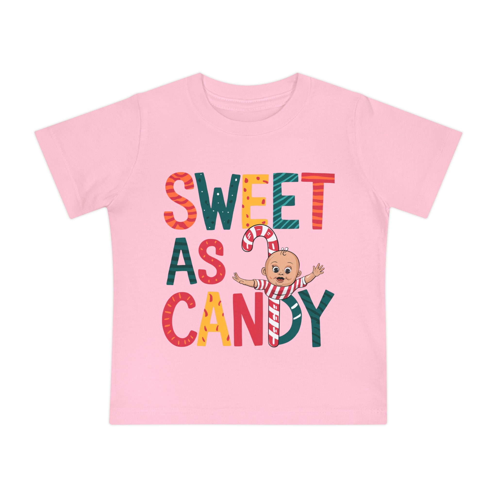 "Sweet as candy" Baby Short Sleeve T-Shirt