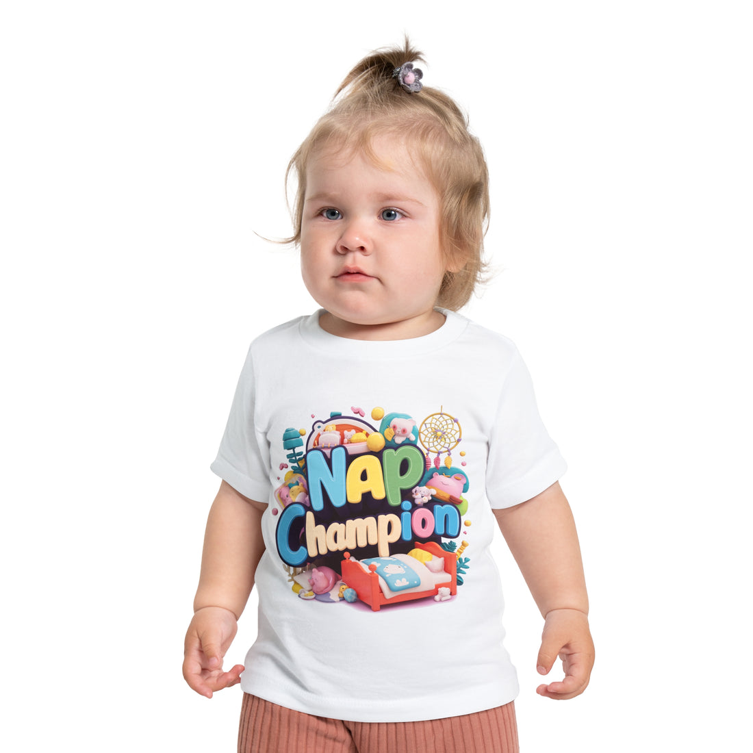 "Nap champion" Baby Short Sleeve T-Shirt