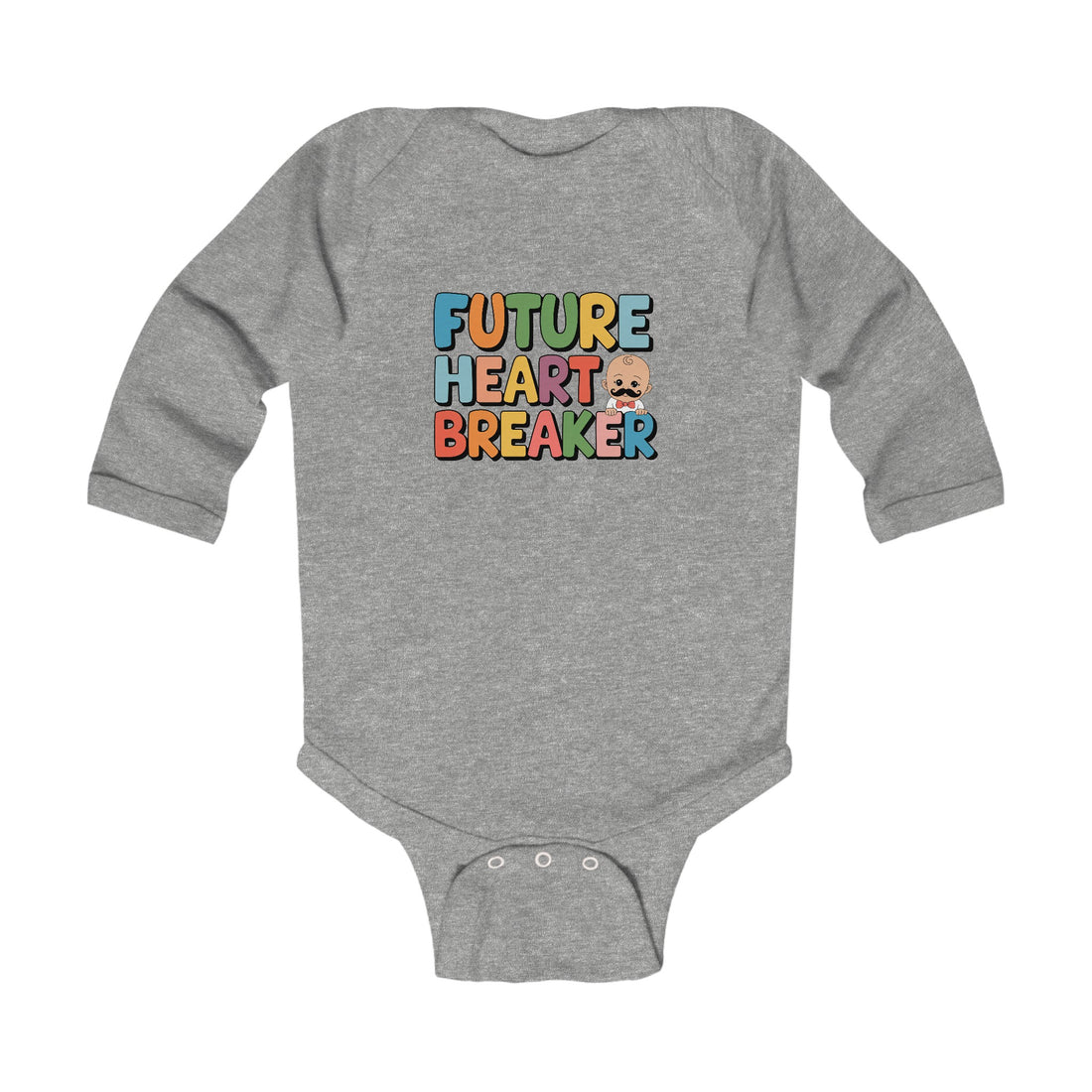 "Future heartbreaker" Infant Long Sleeve Bodysuit