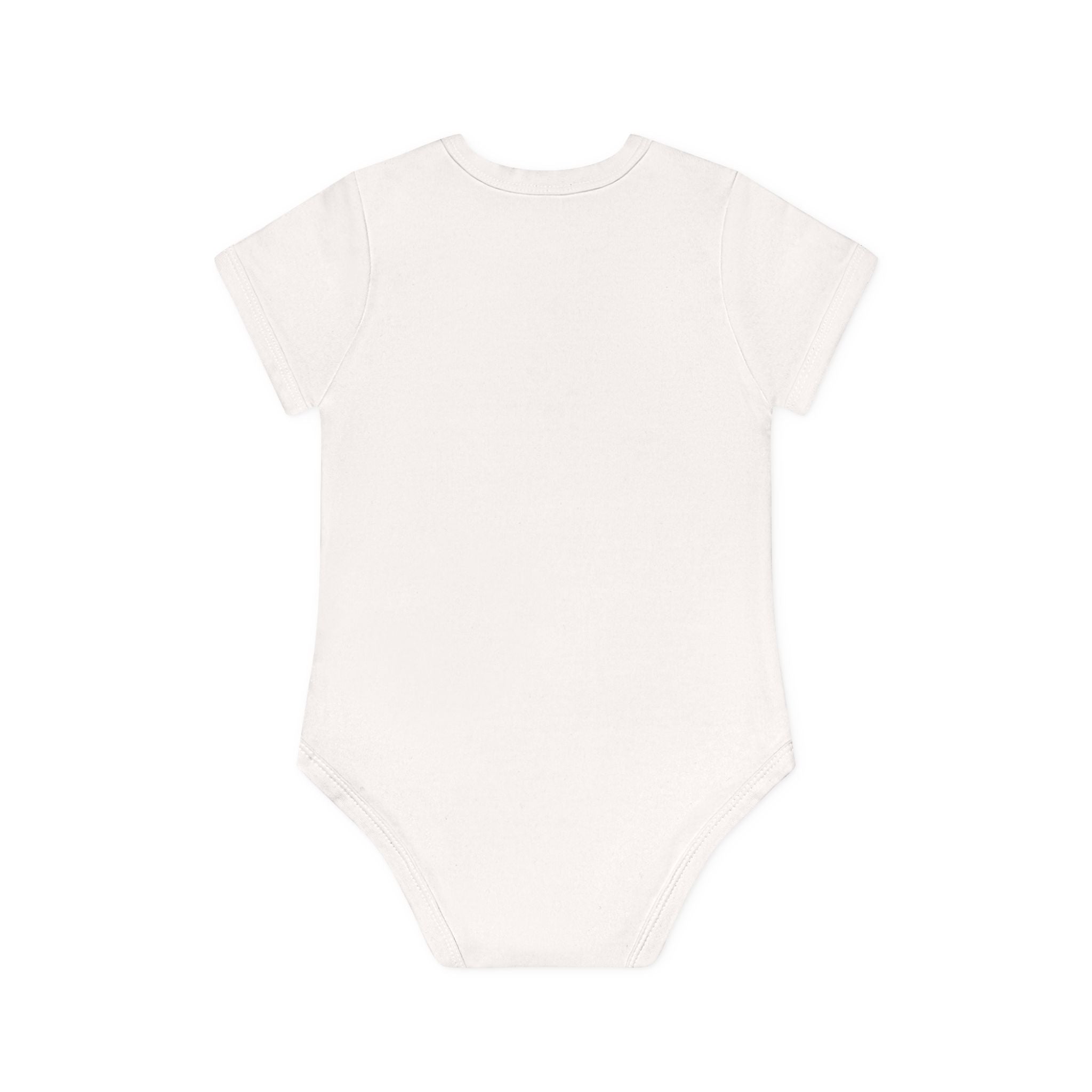 "Genius in training" Baby Organic Short Sleeve Bodysuit