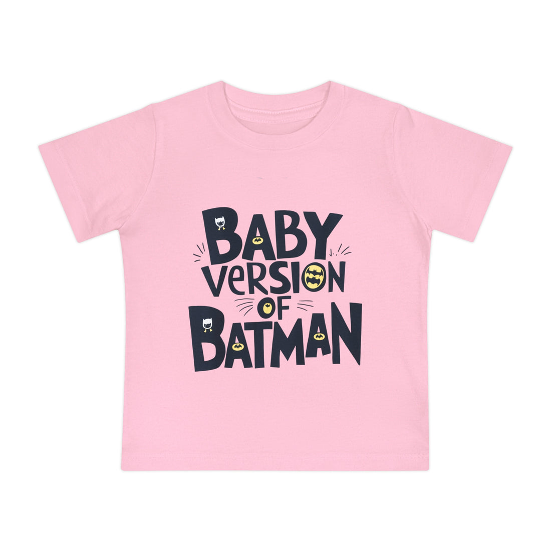 "Baby version of batman" Baby Short Sleeve T-Shirt