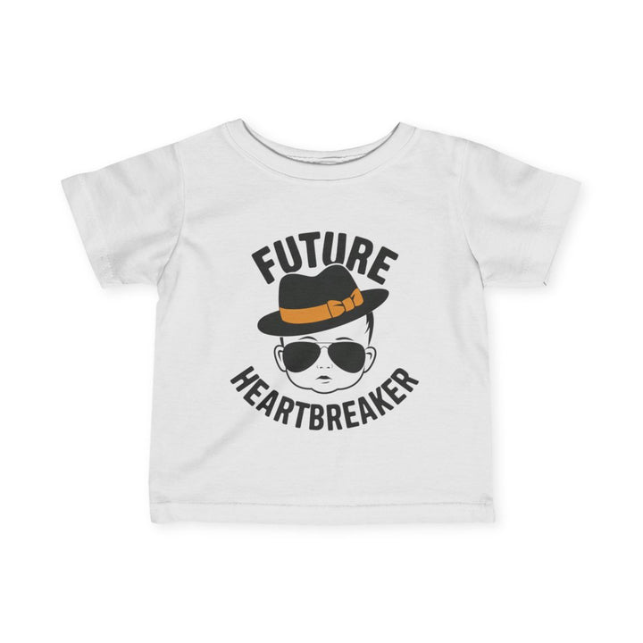 "Future heartbreaker" Infant Fine Jersey Tee