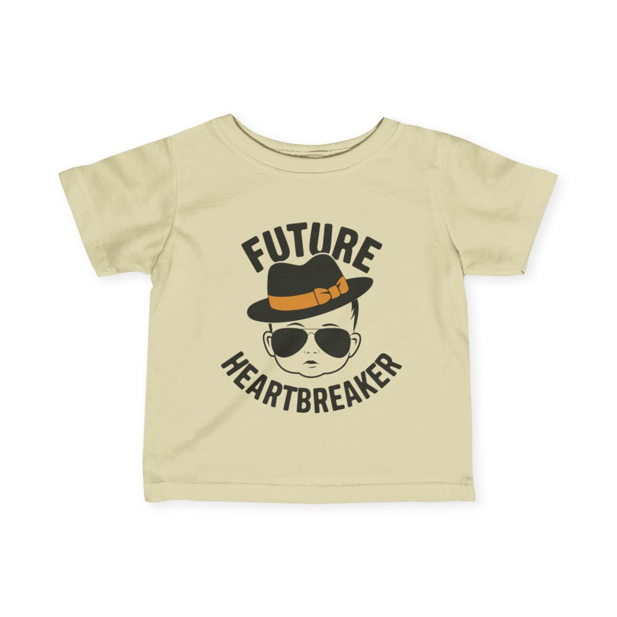 "Future heartbreaker" Infant Fine Jersey Tee