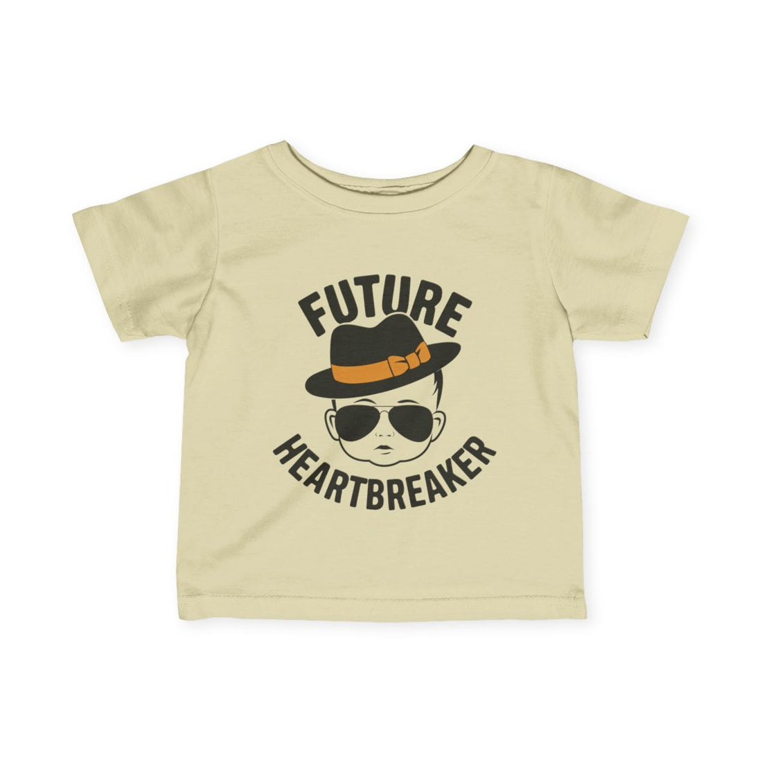 "Future heartbreaker" Infant Fine Jersey Tee