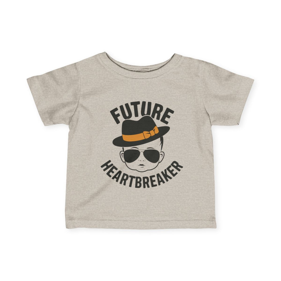 "Future heartbreaker" Infant Fine Jersey Tee