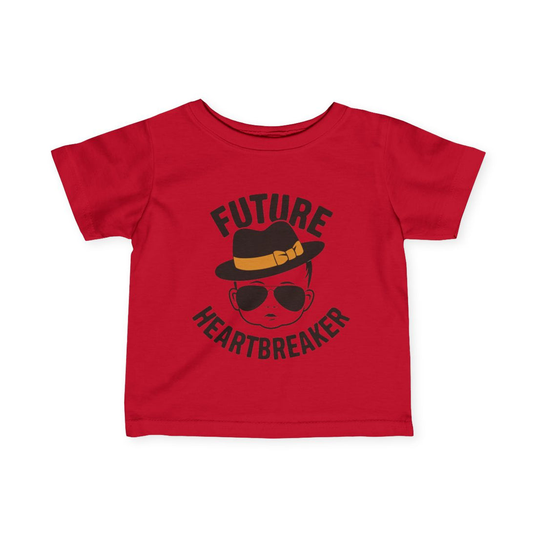 "Future heartbreaker" Infant Fine Jersey Tee