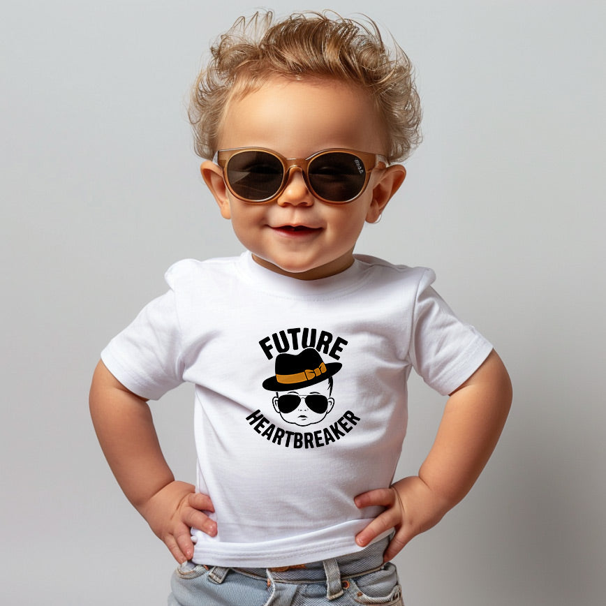 "Future heartbreaker" Baby Short Sleeve T-Shirt