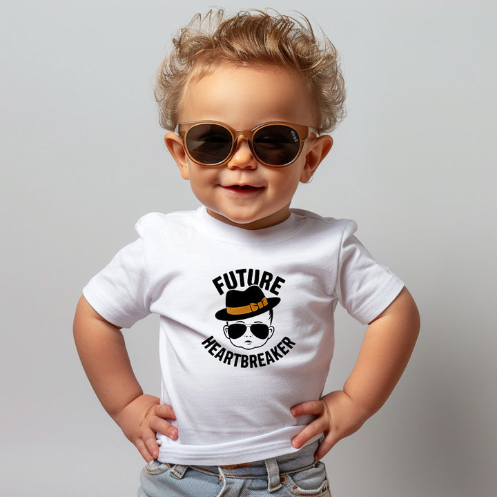 "Future heartbreaker" Infant Fine Jersey Tee