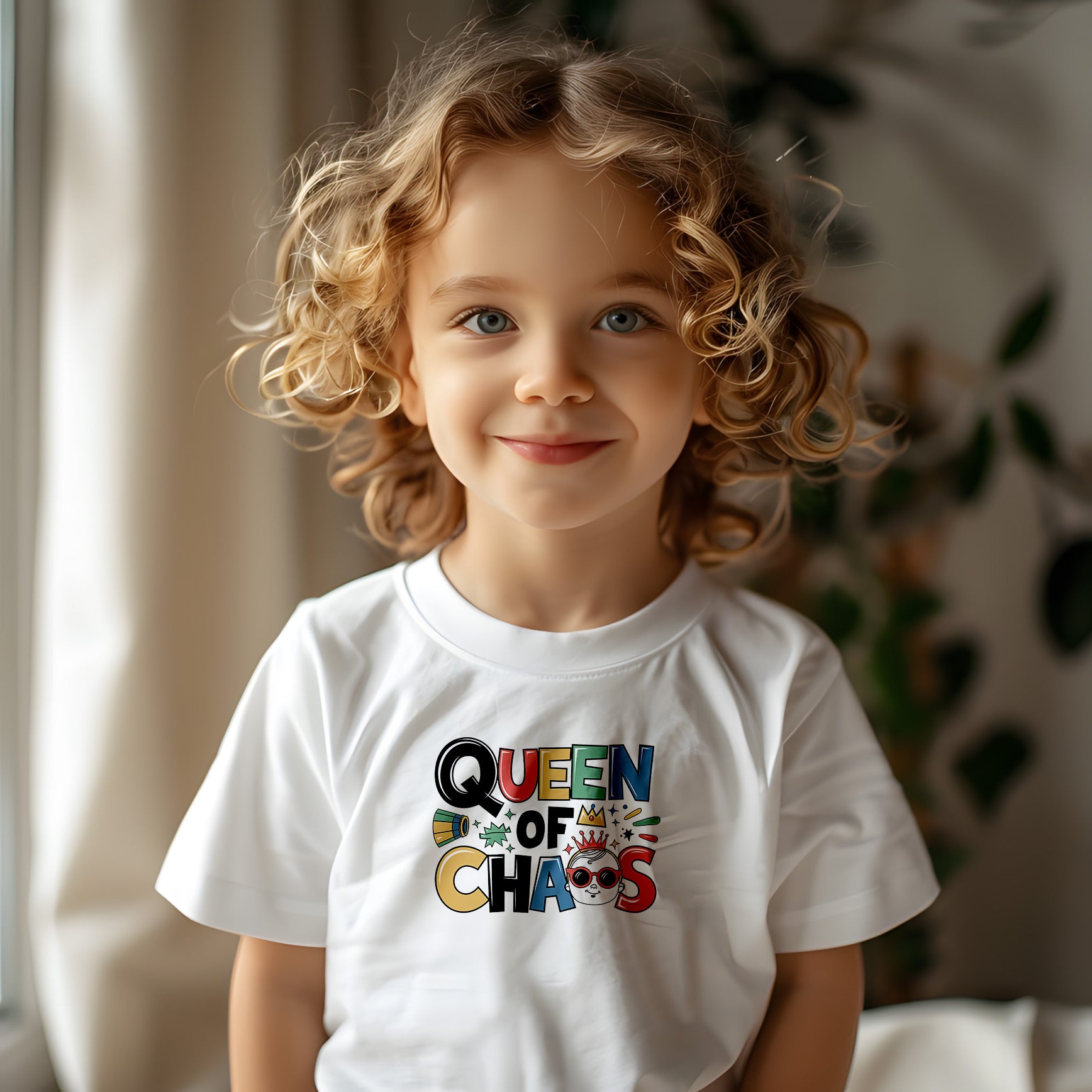 "Queen of chaos" Baby Short Sleeve T-Shirt