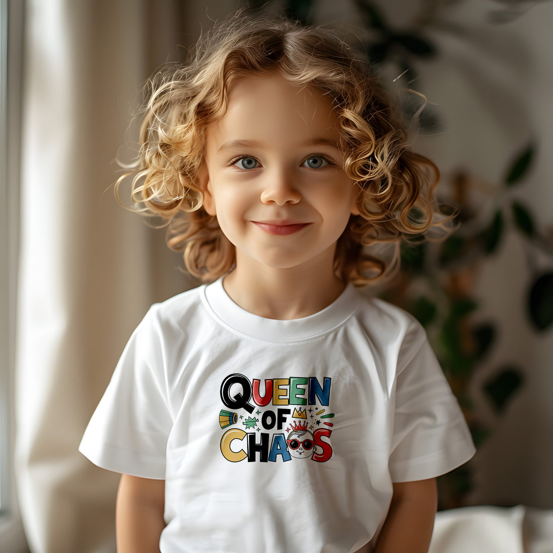 "Queen of chaos" Baby Short Sleeve T-Shirt