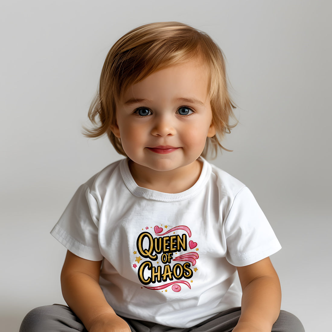 "Queen of chaos" Baby Short Sleeve T-Shirt