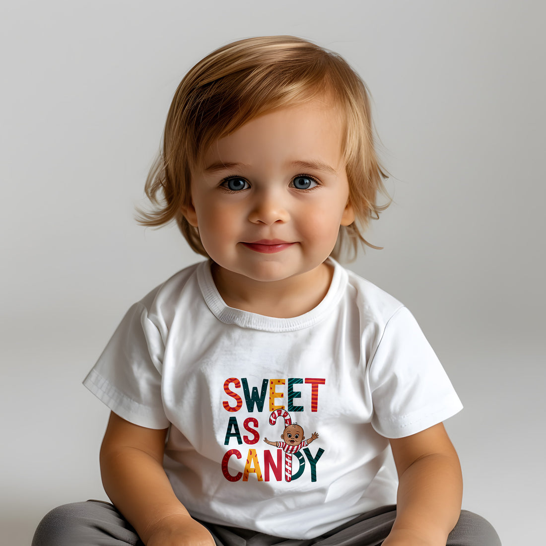 "Sweet as candy" Baby Short Sleeve T-Shirt